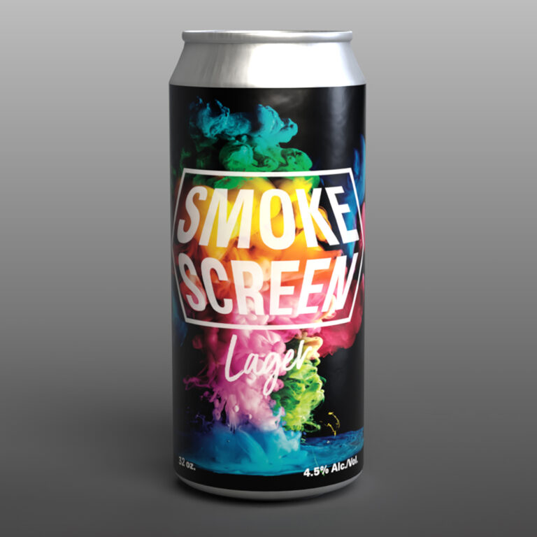 32oz Crowler Smoke Screen can mockup